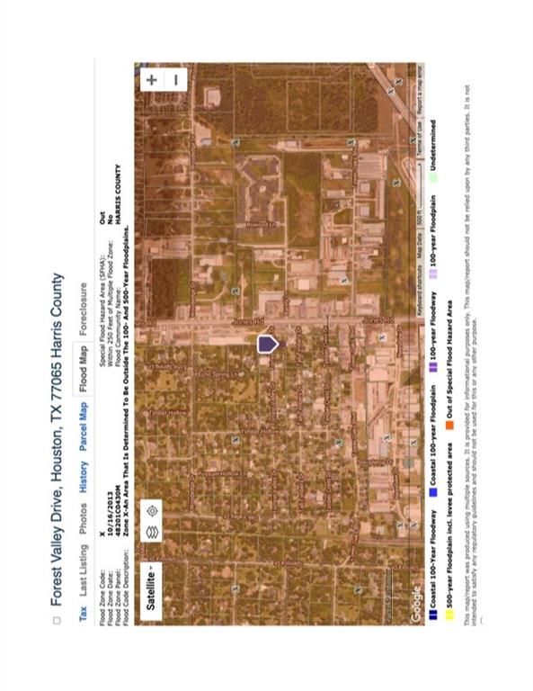Harris County Parcel Map Tbd Forest Valley--Lot 17 Drive, Houston, Tx 77065 - Har.com