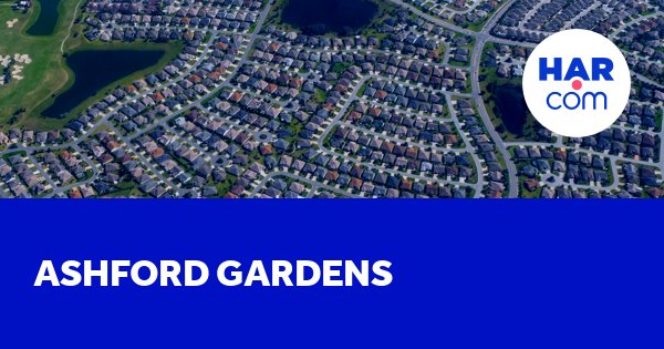 Ashford Gardens Homes For Sale And Rent Har Com