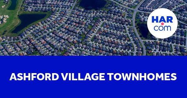 Ashford Village Townhomes Homes For Sale And Rent Har Com
